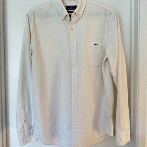 Vineyard Vines White Pocket Button Down Shirt